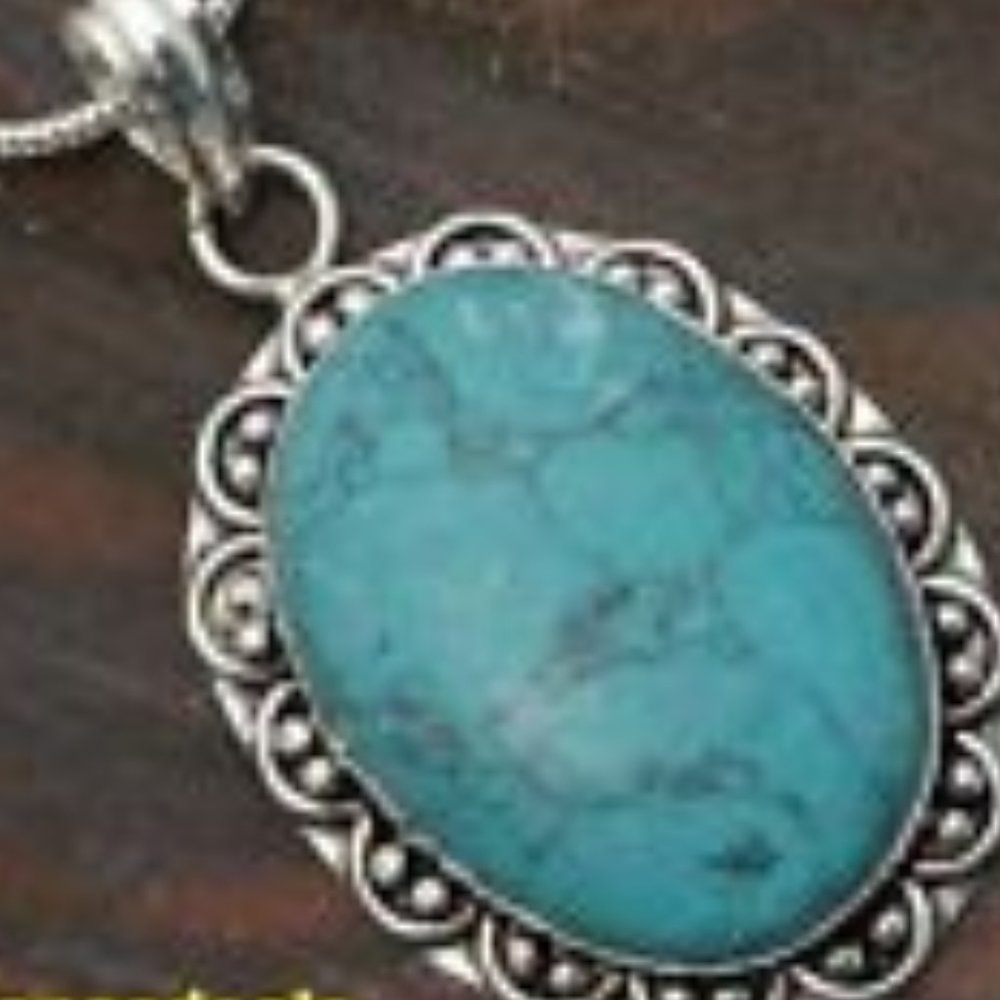 Reduced 🌹Artisian Handcrafted Turquoise Necklace & Earrings